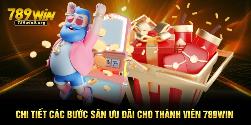 Khuyến Mãi 789win - Cơ Hội Nhận Thưởng Khủng Cho Người Chơi 3 Chi tiết các bước săn ưu đãi cho thành viên 789win