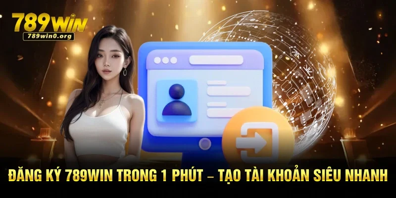Đăng Ký 789win Trong 1 Phút – Tạo Tài Khoản Siêu Nhanh